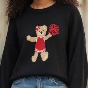 Le Lis Black Knit Sweater